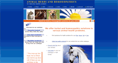 Desktop Screenshot of animalherbs.co.nz